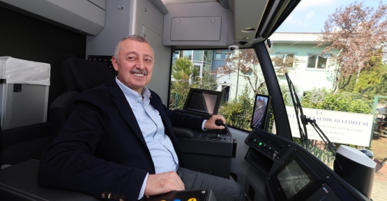 Kartepe Tramvayında İlk Kepçe Vuruldu