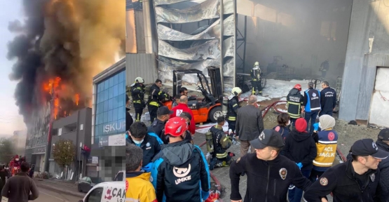 KOCAELİ'DE KOZMETİK FABRİKASINDA YANGIN: 6 ÖLÜ, 1 YARALI