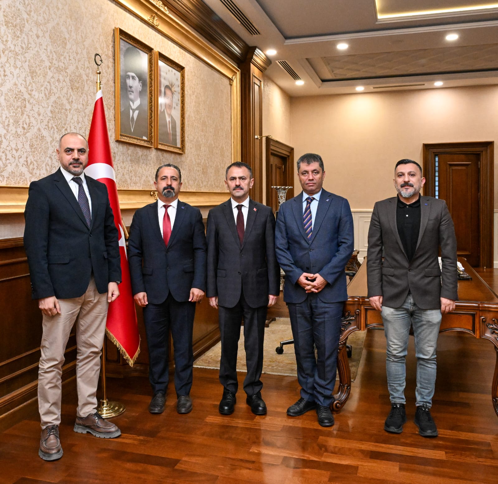 Kocaeli Makine Mühendisleri Odası Başkanı Mehmet Ali Elma’dan, Vali Aktaş’a Ziyaret