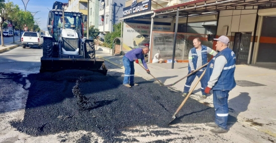 Körfez'de Yol Bakım Çalışmaları Aralıksız Sürüyor