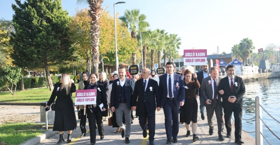 Körfez, ‘Kadına Şiddete Dur’ Dedi