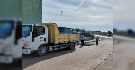 Körfez’in Dört Bir Yanında Yol Bakım Mesaisi