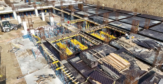 KOÜ Camii Ve Otopark Projesinde İlerleme Yüzde 40