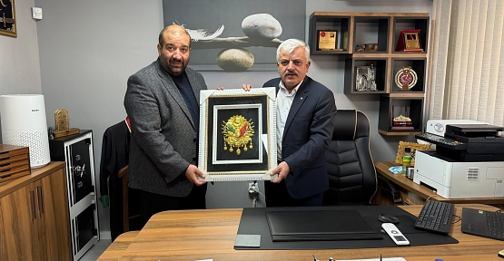 MHP İl Başkanı Batı’dan Bekiroğlu’na Hayırlı Olsun Ziyareti