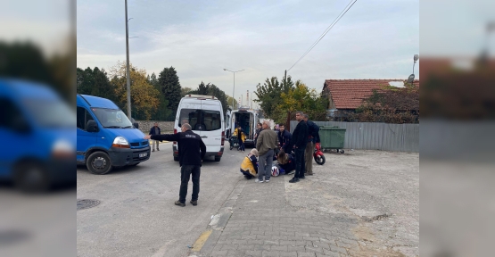 Panelvan İle Çarpışan Motosikletli Yaralandı