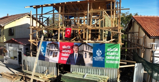 Saraylı’da Tarihi Yapı Aslına Uygun Yenileniyor