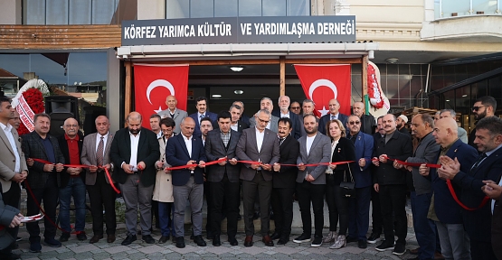 Yarımca Kültür ve Dayanışma Derneği’ne Görkemli Açılış
