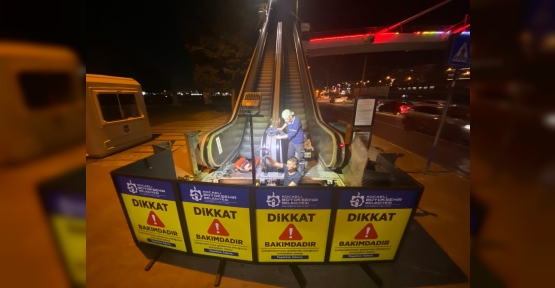 Yürüyen Merdivenlere Kasım Ayı Bakımı