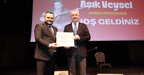 Büyükakın’dan Aşık  Veysel Anı Evi Müjdesi