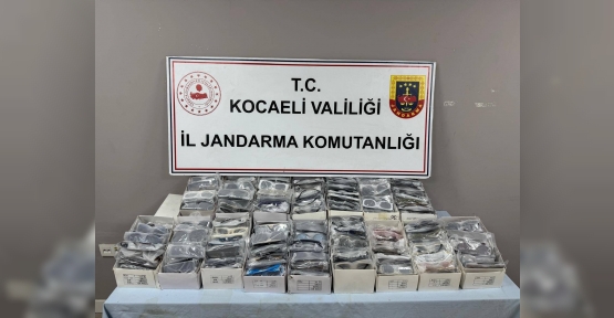 KOCAELİ'DE 2,6 MİLYON TL'LİK KAÇAK GÖZLÜK VE TÜTÜN OPERASYONU
