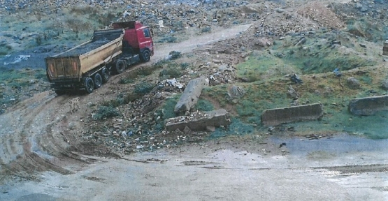 ÇEVREYE HAFRİYAT DÖKEN FİRMAYA 7 MİLYON 478 BİN LİRA CEZA