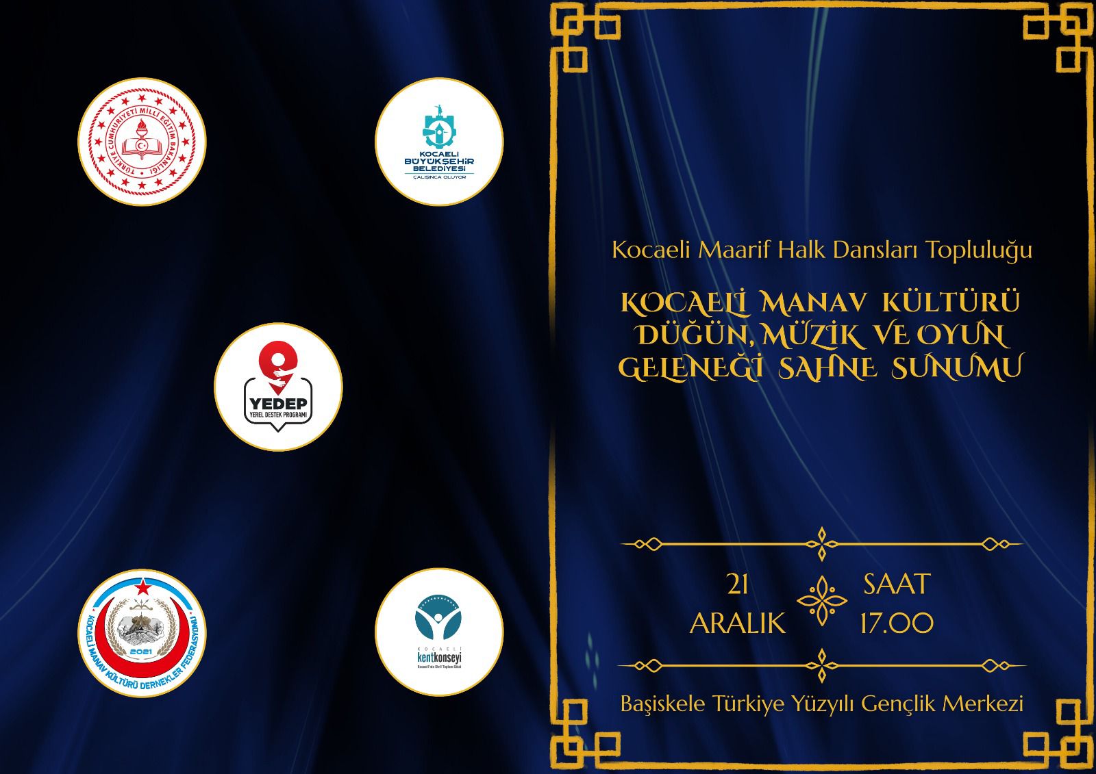 Kocaeli’nin Manav Kültürü Sahneye Taşınıyor