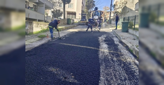 Körfez’de Yol Bakım Çalışmaları Devam Ediyor
