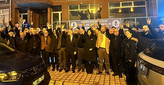 MHP Heyetinden Körfez Erzurumlular Derneği'ne “Terörsüz Türkiye” Ziyareti