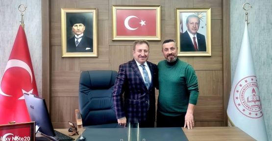 Müdür Kurt, Dr. Ahmet Anapalı’yı Ağırladı