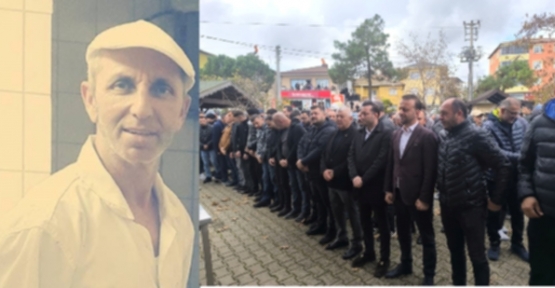 Muhtar Mehmet Bölük'ün  Dayısı Gebze'de Defnedildi