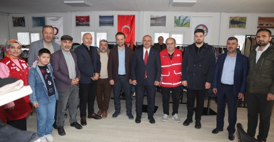 Şener Söğüt’ten Türk Kızılay Körfez Şubesi’ne Tam Not