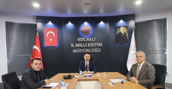 Vali İlhami Aktaş, İl Milli Eğitim Müdürlüğü’nü Ziyaret Etti
