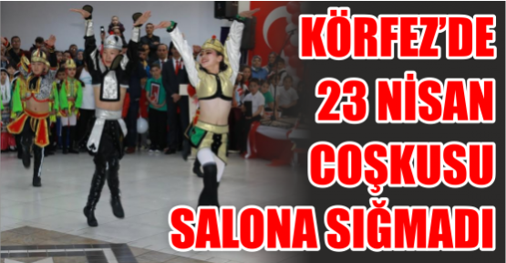 23 Nisan coşkusu salona sığmadı