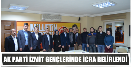 AK Parti İzmit Gençlerinde İcra belirlendi