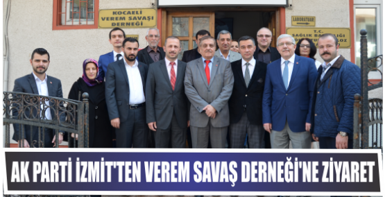 AK Parti İzmit’ten Verem Savaş Derneği’ne ziyaret 