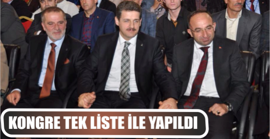 Ak Parti Kartepe kongresi tek Liste ile yapıldı