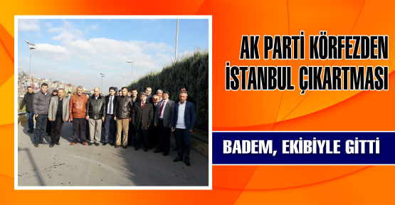  AK Parti Körfez’den İstanbul çıkarması  