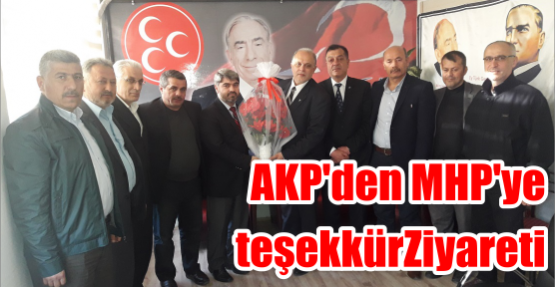 AKP’den MHP’ye teşekkür Ziyareti