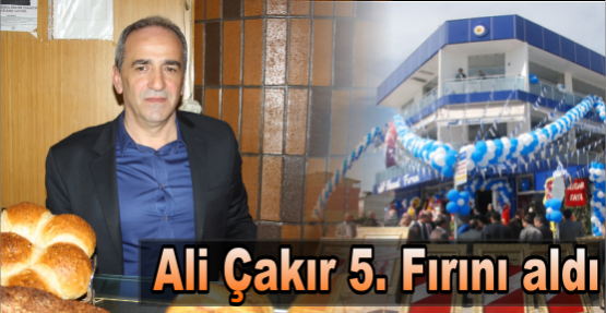 Ali Çakır 5. Fırını aldı.