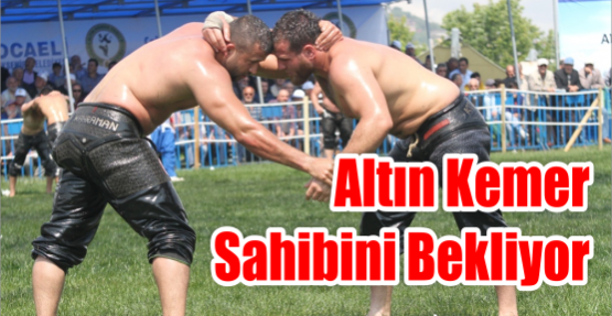   ALTIN KEMER SAHİBİNİ BEKLİYOR