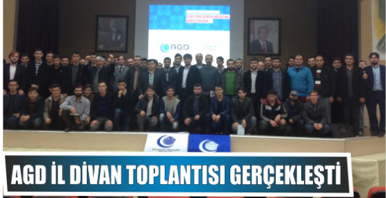 Anadolu Gençlik Derneği Kocaeli Şubesi Kasım ayı il Divan toplantısı 