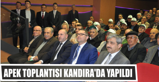 APEK TOPLANTISI KANDIRA'DA YAPILDI