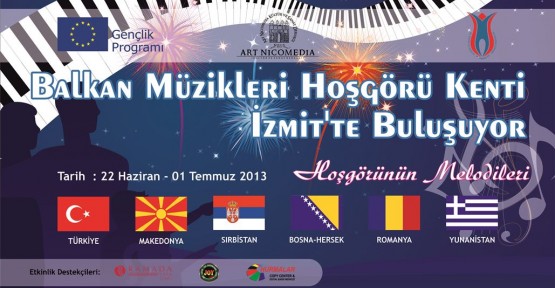  Balkan Müzikleri İzmit'te Buluşacak 
