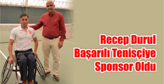  Başarılı tenisçiye sponsor oldu