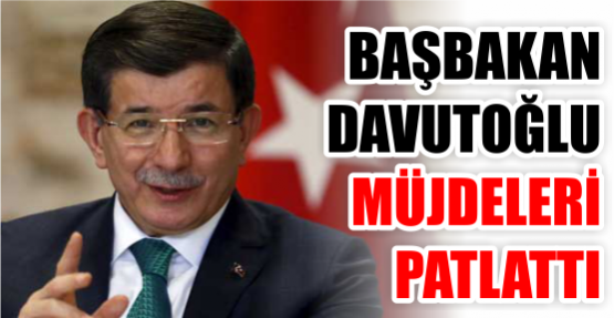Başbakan Davutoğlu konuşuyor