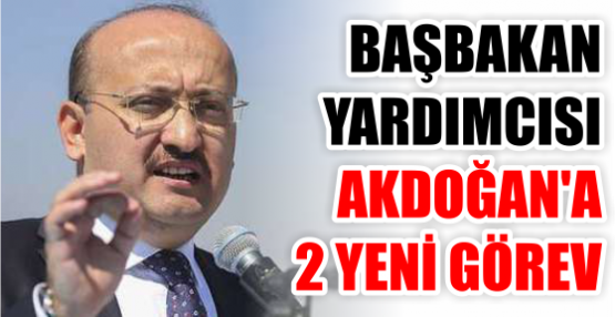 BAŞBAKAN YARDIMCISI AKDOĞAN'A 2 YENİ GÖREV