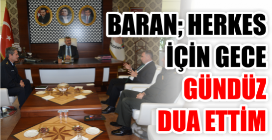 Başkan Baran Umre Dönüşü Sevenleriyle Buluşuyor