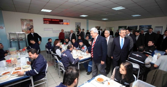 Başkan, Kastamonu Entegre’ye konuk oldu