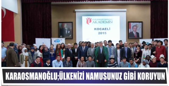 Başkan, ‘’Sizler ülkenizin güneşi olacaksınız’’