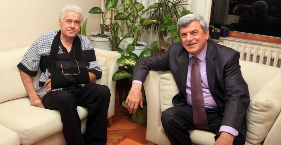Başkan’dan Sarı’ya geçmiş olsun