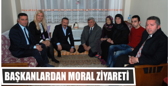 BAŞKANLARDAN MORAL ZİYARETİ