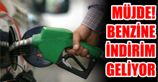 Benzine indirim geliyor