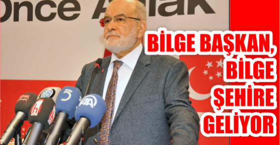  BİLGE BAŞKAN, BİLGE ŞEHİRE GELİYOR