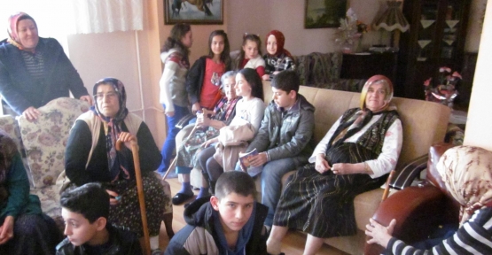 Bilgievi öğrencilerinden ‘Huzur’ veren ziyaret