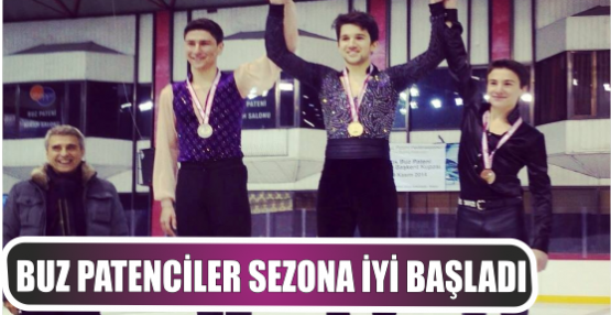 Buz Patenciler Sezona İyi Başladı