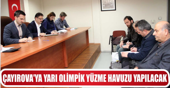 ÇAYIROVA’YA YARI OLİMPİK YÜZME HAVUZU YAPILACAK