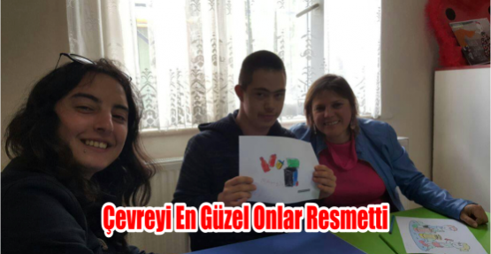  Çevreyi en güzel onlar resmetti