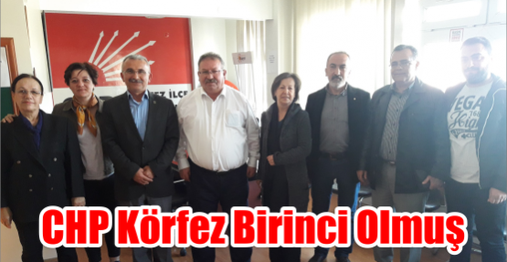  CHP Körfez Birinci Olmuş