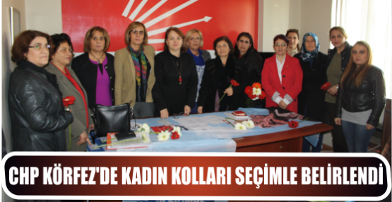 CHP Körfez’de Kadın Kolları Seçimle belirlendi