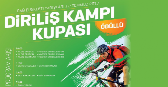 Dağ Bisikleti Yarışları Pazar günü yapılacak
